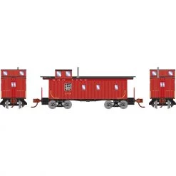 Hot Sale ⌛ Athearn N 30' 3-Window Caboose, SOO #171 🔔