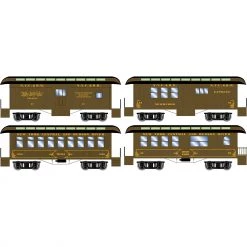 Brand new 😉 Athearn N 34' Old Time Overton Passenger Set, NYC (4) 🎉