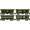 Top 10 🔔 Athearn N 34' Old Time Overton Passenger Set, SP (4) 🎁