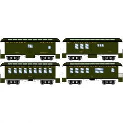 Top 10 🔔 Athearn N 34' Old Time Overton Passenger Set, SP (4) 🎁