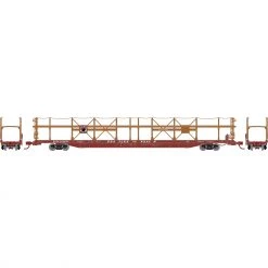 Deals 😍 Athearn N F89-F Bi-Level Auto Rack, NP/BTTX #913677 🔥