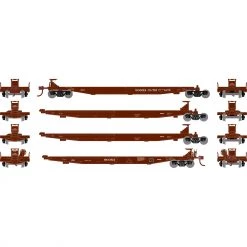 Flash Sale ❤️ Athearn HO RTR 57' Trinity Spine Car, SSW #90053 (4) 😍