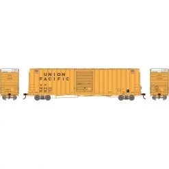 Flash Sale 🛒 Athearn HO RTR 60' Hi-Cube Ex-Post Box, UP/Yellow #560222 🥰