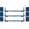 Discount ⭐ Athearn HO RTR 60' Bulkhead Flat, CLC (3) 🧨