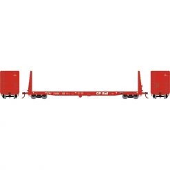 Cheapest ⭐ Athearn HO RTR 60' Bulkhead Flat, CPR #316410 ✨