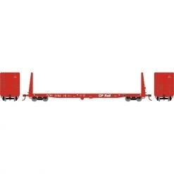 Cheapest 🤩 Athearn HO RTR 60' Bulkhead Flat, CPR #316419 ✔️