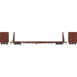 New 🤩 Athearn HO RTR 60' Bulkhead Flat, MILW #67242 👍