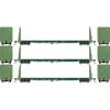 Budget 🧨 Athearn HO RTR 60' Bulkhead Flat, PGE (3) 😀