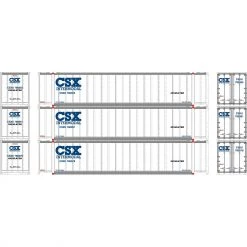 Deals 🌟 Athearn N 48' Container, CSX #1 (3) 🎁