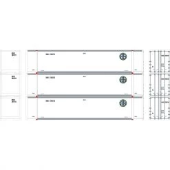 Best Sale 🔔 Athearn N 48' Container, BNSF #2 (3) ❤️