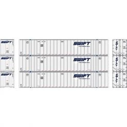 Cheapest 😍 Athearn N 53' Stoughton Containers, Swift # 1 (3) 🤩
