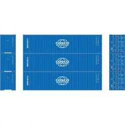 Wholesale 👍 Athearn N 40' Corrugated HC Container,Cosco Shipping #1(3) 😉