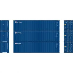 Promo 👍 Athearn N 40' Corrugated HC Container, NYK #1 (3) 😉
