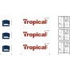 Promo ❤️ Athearn N 20' Reefer Container Tropical (3) ✨