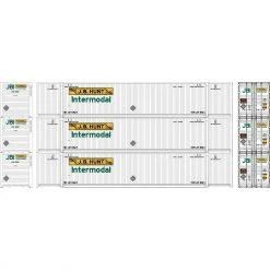 Best Sale ⭐ Athearn N 53' CIMC Container, JB Hunt #1 (3) ✔️