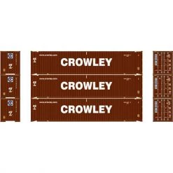 Outlet 😉 Athearn N 45' Container, Crowley #1 (3) 💯