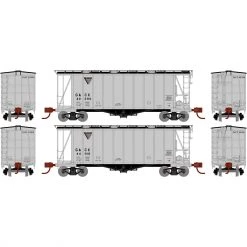 Cheap 😍 Athearn N GATC 2600 Airslide Hopper, GACX (2) 🎉
