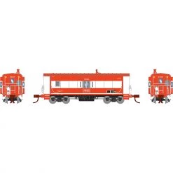 Wholesale 👏 Athearn N Bay Window Caboose, Frisco #1728 🔔