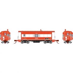 Promo 🎉 Athearn N Bay Window Caboose, Frisco #1731 😀