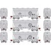 Top 10 👍 Athearn N ACF 2970 Covered Hopper, MP/TP (3) 💯