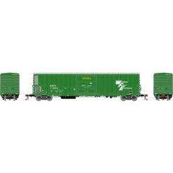 Cheapest 👍 Athearn N 57' Mechanical Reefer with Sound, BNFE/Green #11803 👍