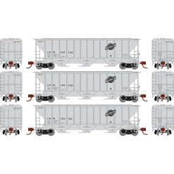 Cheap 🧨 Athearn N PS 4427 Covered Hopper C&NW #(3) ⌛