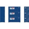 Wholesale 😀 Athearn HO RTR 20' Corrugated Container, CGTU #1 (3) 👍