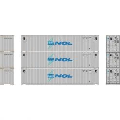 Buy 🔥 Athearn HO RTR 45' Container, NOL #2 (3) ✨