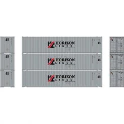 Best deal 🎁 Athearn HO RTR 45' Container, Horizon Lines #2 (3) 😍