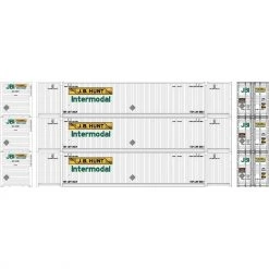 Best Pirce 🌟 Athearn HO RTR 53' CIMC Container, JB Hunt #2 (3) 🥰