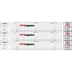 New 🎉 Athearn HO RTR 53' CIMC Container, XPO #1 (3) ❤️