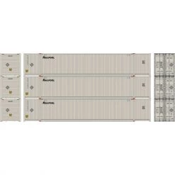 Outlet ⭐ Athearn HO RTR 53' CIMC Container, Railpool #2 (3) ⭐