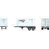 Brand new 🔥 Athearn HO RTR 20' Chassis w Reefer Container CGM 👏