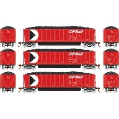 Hot Sale 😀 Athearn HO RTR Bathtub Gondola with Load, CPR #1 (3) 😉