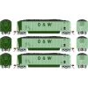 Best Sale 🥰 Athearn HO RTR Bathtub Gondola with Load, O&W #2 (3) ✨