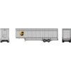 Outlet 💯 Athearn N 40' Drop Sill Parcel Trailer, UPS/Logo #708634 🤩