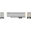 Brand new 💯 Athearn N 40' Drop Sill Parcel Trailer, UPS/Yellow #80444 🔥