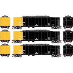 Outlet 🔥 Athearn N Thrall High Side Gondola with Load, ZCCX #3 (3) 💯