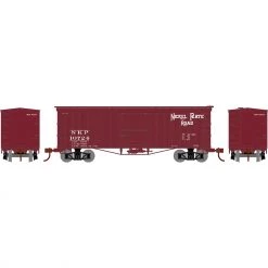 Best Sale ❤️ Athearn N 36' Old Time Wood Box, NKP #10724 ⌛