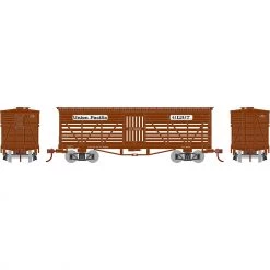 Coupon 👏 Athearn N 36' Old Time Stock Car, UP #61267 ✔️