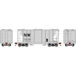 Discount ❤️ Athearn HO RTR PS-2 2600 Covered Hopper, N&W #170729 ✔️