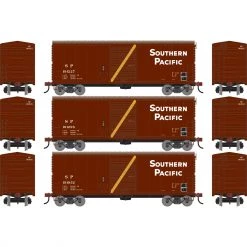 Promo 🎉 Athearn HO RTR 40' Modern Box, SP (3) 👍