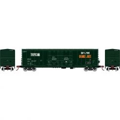 Flash Sale 😉 Athearn HO RTR 50' Evans DD Plug Box, USLX Tropicana #13074 🌟