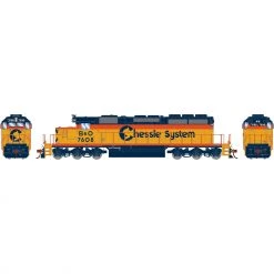 Brand new 🥰 Athearn HO RTR SD40-2 with DCC & T2 Sound, B&O/Chessie #7608 🛒