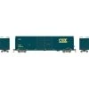Discount ⭐ Athearn HO RTR FMC 60' DD/SS Hi-Cube Box, CSX #166640 👍