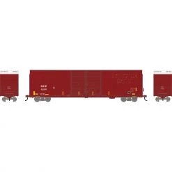 Promo ⌛ Athearn HO RTR FMC 60' DD/SS Hi-Cube Box, SSW #62680 ✨