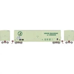 Brand new 🛒 Athearn HO RTR 50' FMC Offset DD Box, BN/UofO #223667 ✔️