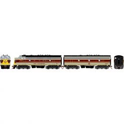 Brand new 👍 Athearn HO F7 A/B with DCC & Sound, EL/Freight #6111/#6352 ❤️