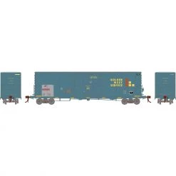 Brand new 🧨 Athearn HO 50' PC&F SS Box with 14' Plug Door, GWS/SP #699666 😀