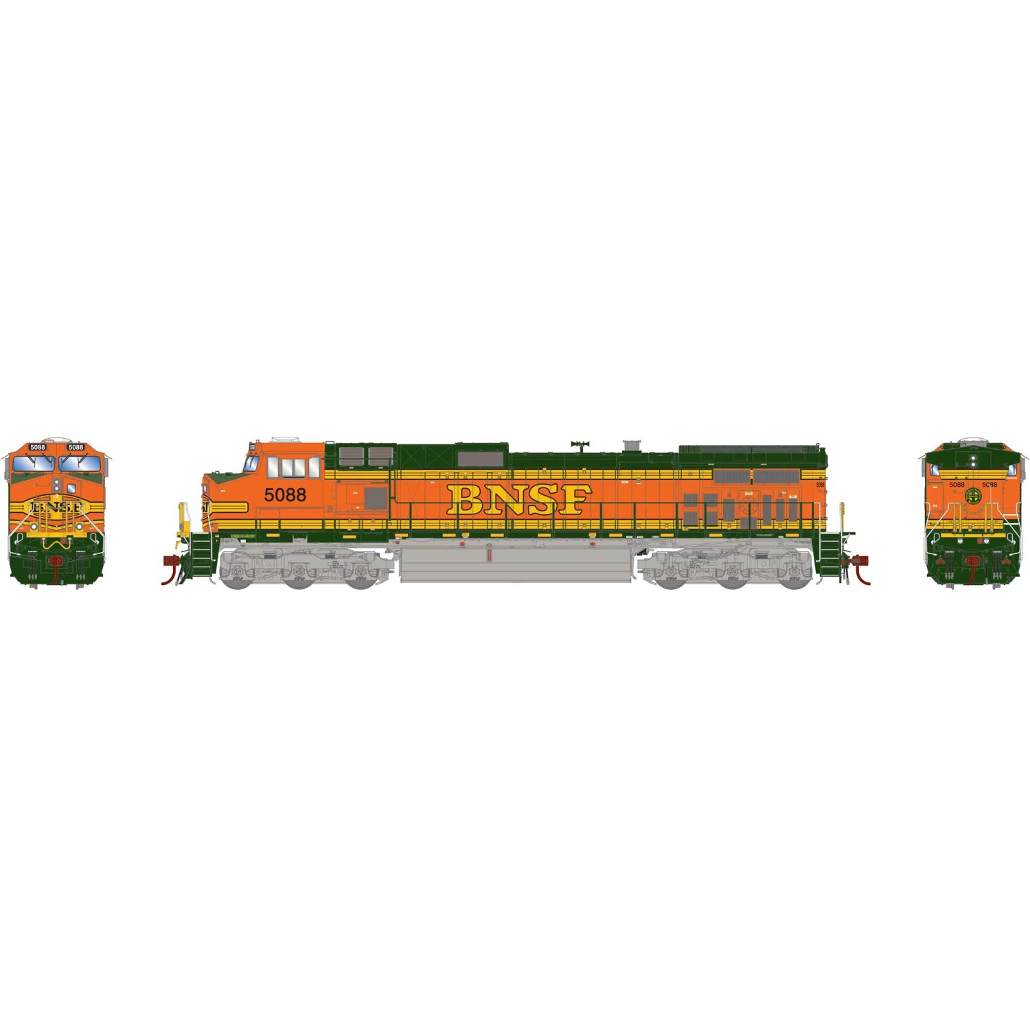 Best reviews of ⭐ Athearn HO G2 Dash 9-44CW w DCC & Sound BNSF #5088 ❤️ 1 Best reviews of ⭐ Athearn HO G2 Dash 9-44CW w DCC & Sound BNSF #5088 ❤️